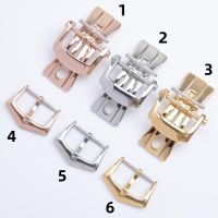 18mm Quality Stainless Steel Pin/Folding Buckle Accessories Fit For Patek Clasp For Philippe Strap Nautilus Leather Rubber Belt