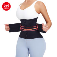 MiiOW Waist Trainer Corset Women Binders Shapers Tummy Wrap Body Shapewear Slimming Belt Flat Belly Workout Postpart. Suspended