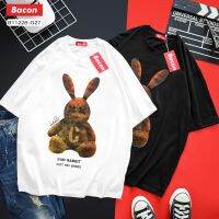 ?B11228 เสื้อยืดแขนสั้นขาวดำ C RABBIT DOLL ?