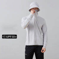 2023ฤดูร้อน UPF 50 UV Sun Protection Skin Coats Men Ultra-Light กีฬา Hooded Outwear Men Windbreaker Casual Jackets