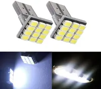 iremax ไฟหรี่ LED T10 9 SMD ตัว T (สีขาว) 2 หลอด