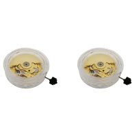 2X ETa 2824 Movement Replacement Mechanical Automatic Movement Date Display Watch Repair Tool Gold