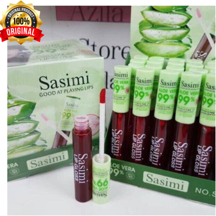 SASIMI ALOE VERA 99 LIP TINT/LIP GLOSS Lazada Indonesia