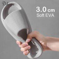 【CW】 2023 Thick Platform Slippers Men Beach Eva Soft Sole Sandals Leisure Ladies Indoor Anti-slip Shoes