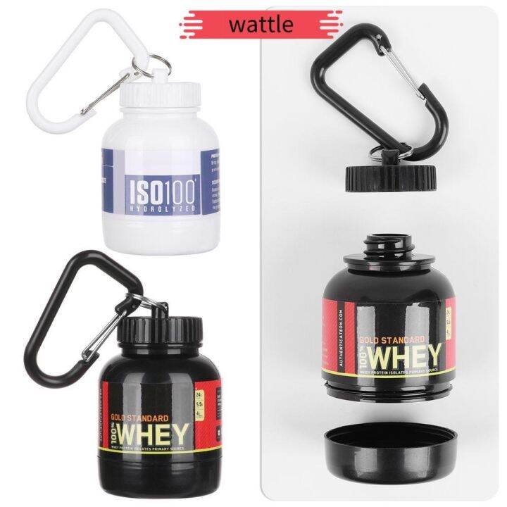 Creative Whey Protein Powder and Iso 100 Hydrolyzed Medicine Bottle
