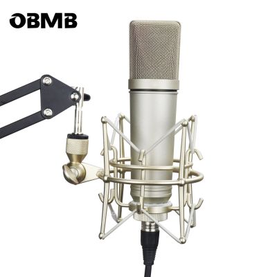 U87 Studio Microphone Large Diaphragm Professional Recording Microphone For Live broadcast Vocal Podcast Sound Card