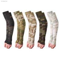 ☋ 1 Pair Summer Tactical Camouflage Sports Arm Sleeve Basketball Cycling Running Fishing Arm Warmer UV Sun Protection Cuff Cover