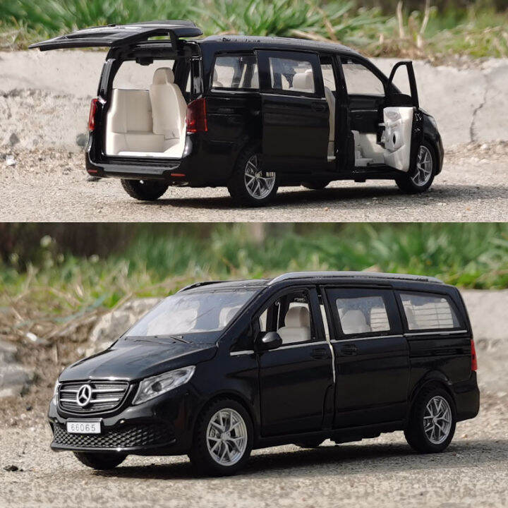 baosilun-daben-v260-alloy-car-model-van-business-car-toy-huilishengguang-68065-boxed