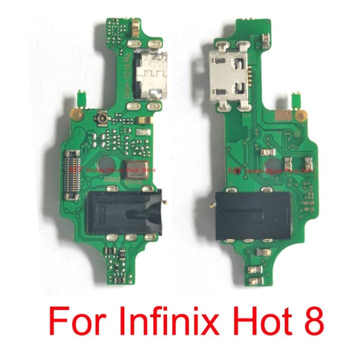 ใหม่ Usb ชาร์จไฟแท่นบอร์ดพอร์ตขั้วต่อเสียบแจ็คซ็อกเก็ตสายเคเบิ้ลยืดหยุ่นสำหรับ Infinix ขายดี8 Hot8ส่วน X650การซ่อม