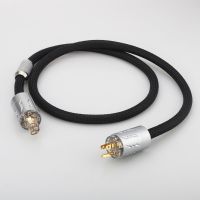 Viborg 16pcs Multplex Copper US Audiophile AC Power Cable With Pure Copper Gold Plated Power Plug HI-End HIFI