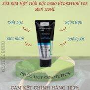 SỮA RỬA MẶT THẢI ĐỘC DABO HYDRATION FOR MEN CHO NAM 120ML