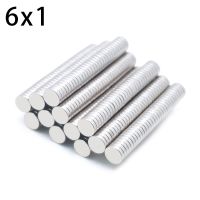 50/100/200/1000Pcs 6mm X 1mm Strong Cylinder Rare Earth Magnet 6X1 Neodymium Bulk Sheet N35 Mini Small Round Magnets Disc 6x1mm