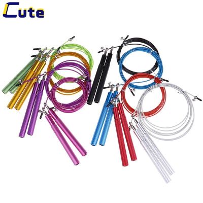 Adjustable Fitness Workout Training Jump Rope Universal ExerciseSteel Wire Universal Ball Bearings Jump Rope Equipment