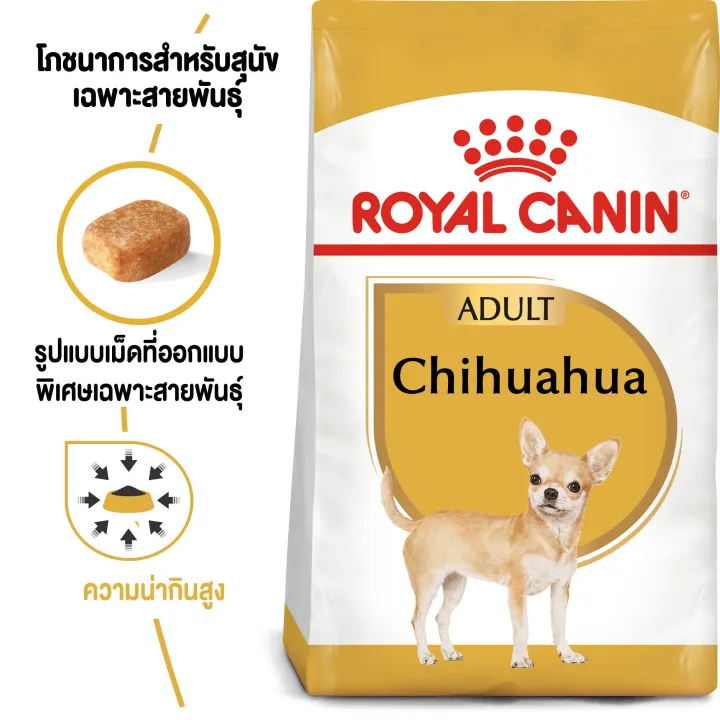 หมดอายุ22-3-24-royal-canin-chihuahua-adult-1-5-kg-อาหารเฉพาะสายพันธุ์ชิวาวา-สำหรับชิวาวาอายุ-8-เดือนขึ้นไป