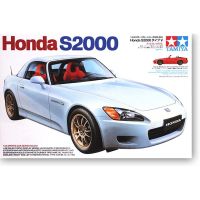 รถยนต์ของเล่นประกอบเองขนาด1/4โมเดลรถยนต์โมเดลรถยนต์สำหรับฮอนด้า S2000โมเดลรถยนต์ DIY Tamiya 24245