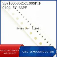 100pcs SDV1005S5R5C100NPTF 0402 5V 33PF SMD ESD SMT CHIP Varistor WATTY Electronics