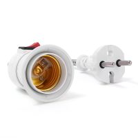 ‘；【=- New E27 Eu Us Plug Flexible Extend Extension Led Light Bulb Lamp Base Holder Screw Socket Adapter Converter