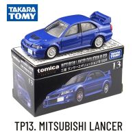 Takara Tomica Premium TP, MITSUBISHI LANCER แบบจำลองรถยนต์ Replica Collection ของขวัญคริสต์มาสเด็กของเล่นสำหรับเด็กผู้ชาย