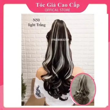 Tóc giả nam màu bạch kim Trend của giới trẻ  Tóc Mái Hói Nam