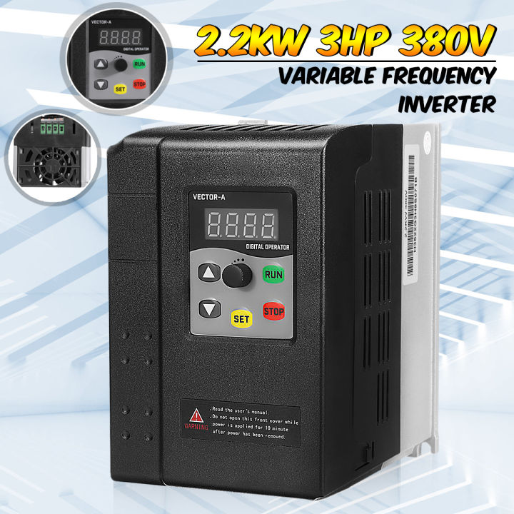 2 2kw 3hp 380v 5a 3 To 3 Phase Variable Frequency Inverter Motor Drive Vsd Vfd Th