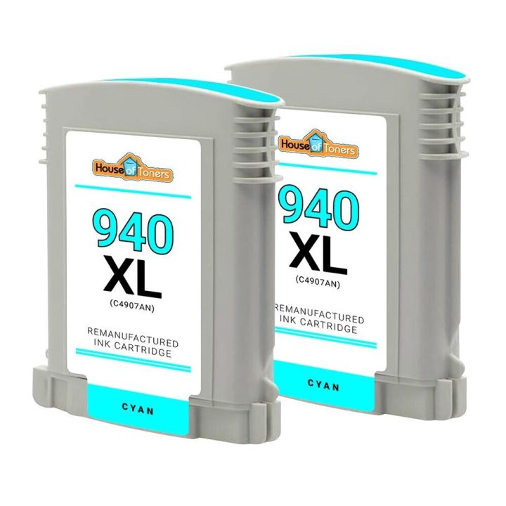 2-for-hp-940xl-c4907a-high-yield-cyan-inkjet-cartridge-for-8000-8500-printers-ink-cartridges