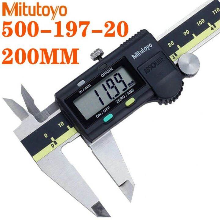 Mitutoyo AOS Digital Vernier Caliper 150Mm 500-196-20 200Mm 500-197-20 ...