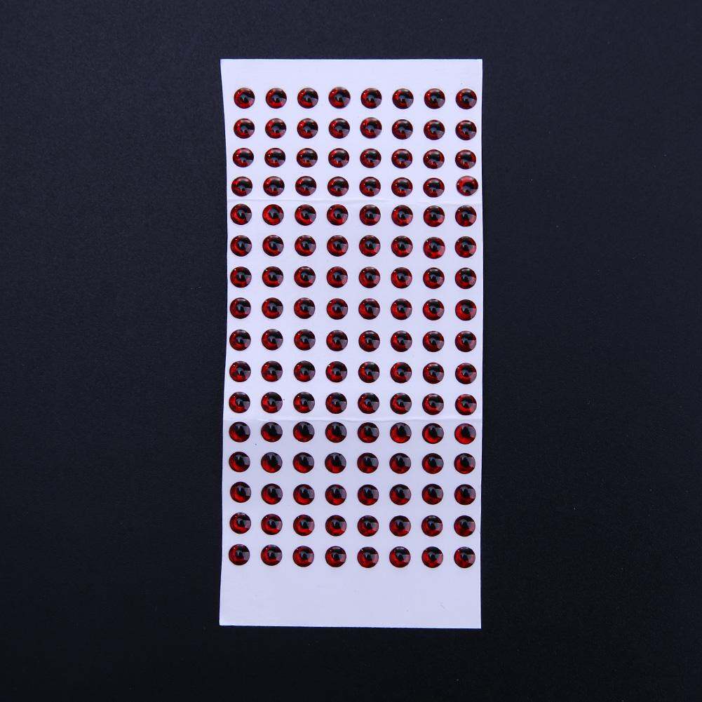 3D Fishing Lure Eyes Fly 4mm 100pcs/lot Realistic Artificial Imitating Natu 