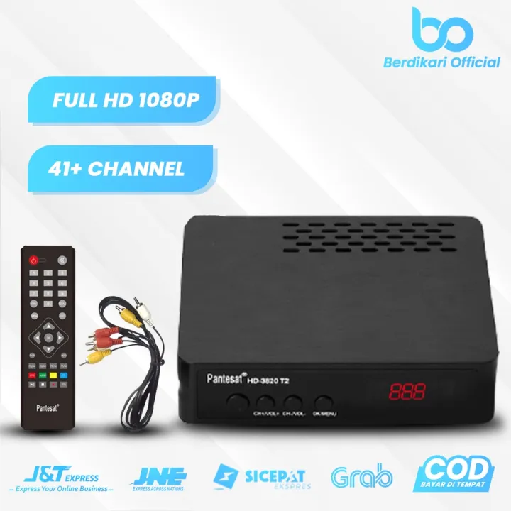 STB TV Digital Tuner Set Top Box WiFi Receiver DVBT2 HD3820