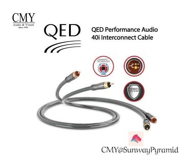 QED Performance Audio 40i Interconnect Cable Lazada