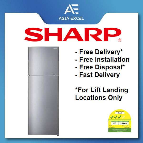 sharp fridge sj rx30e sl2