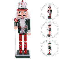 Gerpo【Hot】 คริสต์มาสเดสก์ท็อป Nutcracker รูป Nutcracker ตุ๊กตา Xmas Nutcracker รูปปั้น