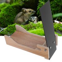 Wood Plank Mouse Trap Control รีเซ็ตอัตโนมัติเครื่องจับหนูไม้สำหรับใช้ในครัวเรือน