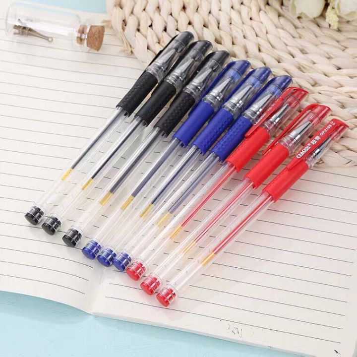 ปากกาหมึกเจล-มี-3-สีให้เลือก-0-5mm-หัวเข็ม-ปากกาหัวเข็ม-ปากกาน้ำเงิน-h001