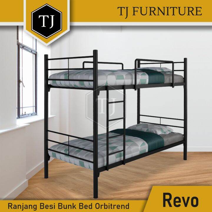 Orbitrend Revo Ranjang Susun Besi / Tempat Tidur Tingkat Besi / Divan ...