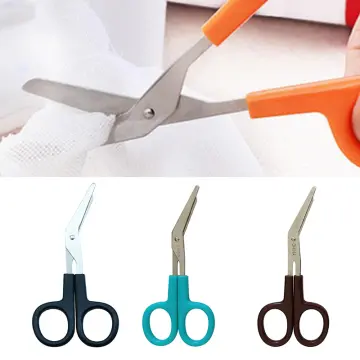 Medical Rescue Scissors Plastic Handle Stainless Steel Wound Gauze First  Aid Scissors Practical Outdoor Nurse Scissor