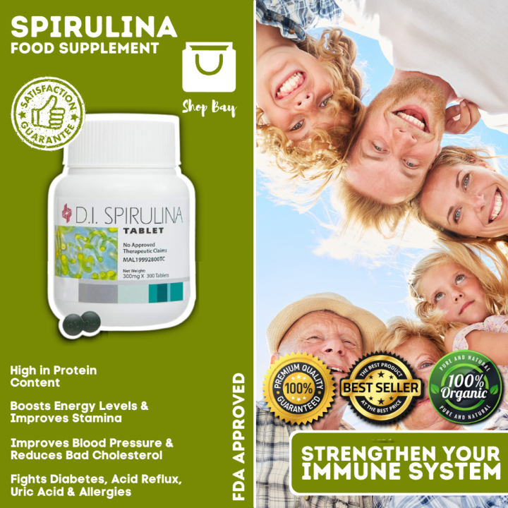 Dynapharm Spirulina Food Supplement Health & Nutrition for Diabetes