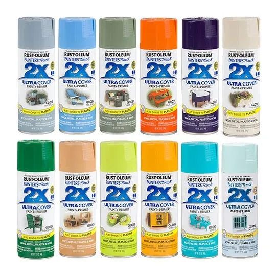 Rust Oleum Painter's Touch 2X Ultra Cover Gloss Spray Paint 12oz.(Color