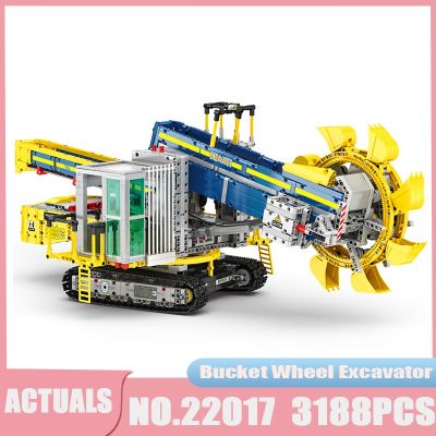 ✣►﹍ jiozpdn055186 Reobrix-Engenharia Excavator Modelo com Motor Bloco de Construção MOC Fit 42055 Kids Gifts 22017