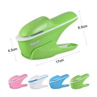 Hand-held Mini Safe Stapler without Staples Staple Free Stapleless 7 Sheets Capacity for Paper Binding Business Commerci