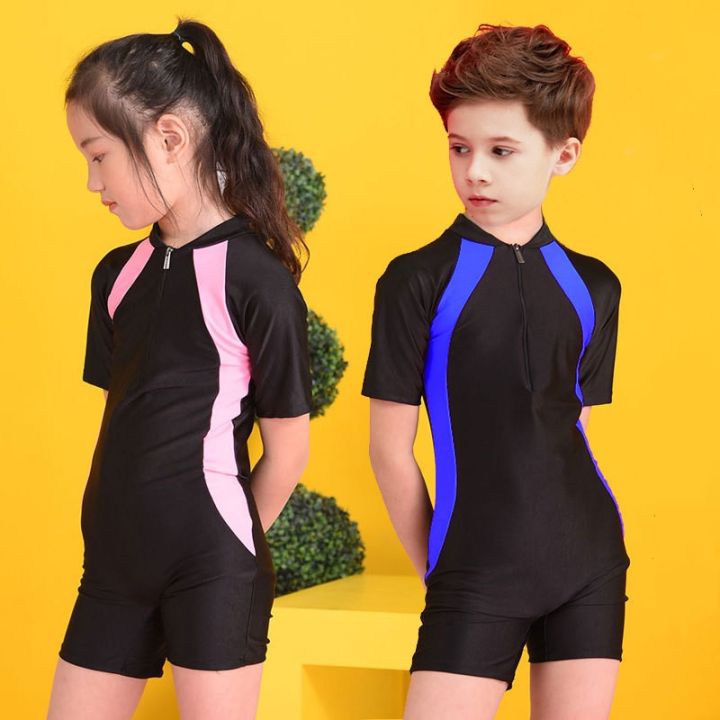 swimsuit for kids girl & boy rash guard swimwear beach outfit swimming ...