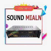 SOUND MILAN เครื่องแอมป์ขยายเสียง DIGITAL KALAOKE POWER AMPLIFER AV-3329