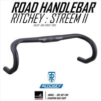 แฮนด์เสือหมอบ RITCHEY COMP STREEM II ROAD HANDLEBAR 31.8 / กว้าง 40, 42, 44cm. / สีดำด้าน