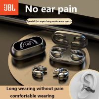 ?ปลา + Gratis Ongkir?S03 JBL หูฟังมีไมค์บลูทูธหูฟังไร้สายหูฟังหูฟังสเตอริโอแบบมีแท่นคล้องหู Hifi กันน้ำลดเสียงรบกวนชุดหูฟังกีฬา Bigplayer