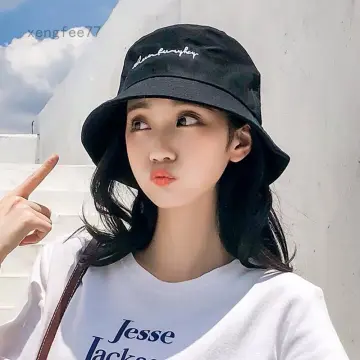 Bucket Hats Women Korea, Korean Summer Bucket Hat