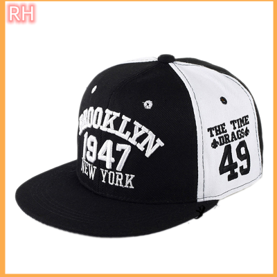 🔥🔥🔥Ranghe หมวกกีฬา1947บรูคลินหมวกหมวกสแนปแบคฮิปฮอปหมวก Snapbacks