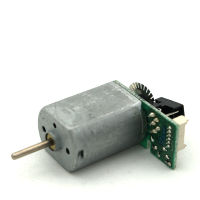 【☸2023 New☸】 c4kya7 มอเตอร์130 Dc 6V-12V 7800Rpm เครื่องเข้ารหัสความเร็วโลหะมอเตอร์ตาโชมิเตอร์เฟส Ab ยาว49มม. สำหรับหน้ากาก Diy