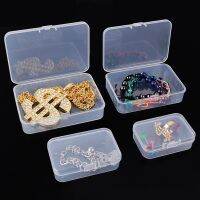 【YF】▩▣  Storage Boxes Transparent Plastic Jewelry Earrings Rings Organizer