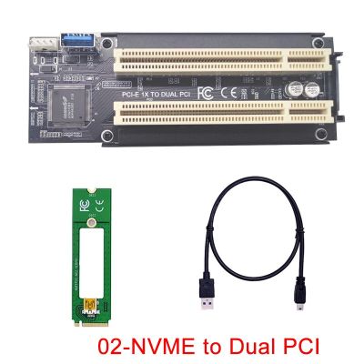 X1ด่วน NVME/Mini PCIE/PCI สำหรับสองการ์ด PCI Riser ประสิทธิภาพสูงอะแดปเตอร์แปลง USB สายเคเบิล3.0สำหรับพีซีตั้งโต๊ะชิป ASM1083อะแดปเตอร์ FJK3825