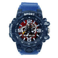 นักฆ่าที่ตายแล้วไฟตัวละคร Jam Tangan Sport น้ำขับไล่ฟรี