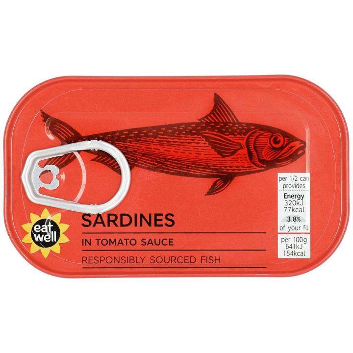 M&S Sardines in Tomato Sauce 120g x1 Marks and Spencer Food Ready to